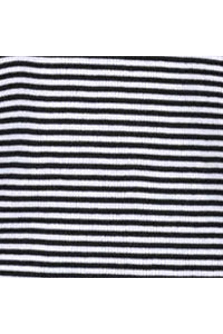 Organic Cotton Nora Stripe Print Top, Alternate, color, Black