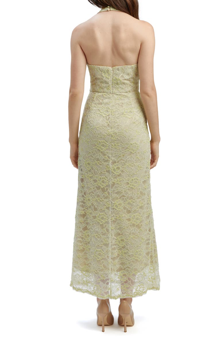Bardot Evana Lace Midi Dress, Alternate, color, Pale Khaki