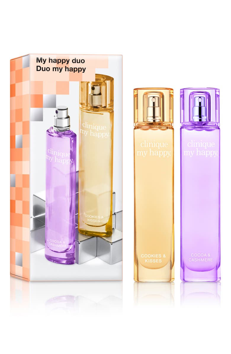 Clinique My Happy Duo Perfume Holiday Gift Set (Limited Edition) $70 Value, Main, color, 