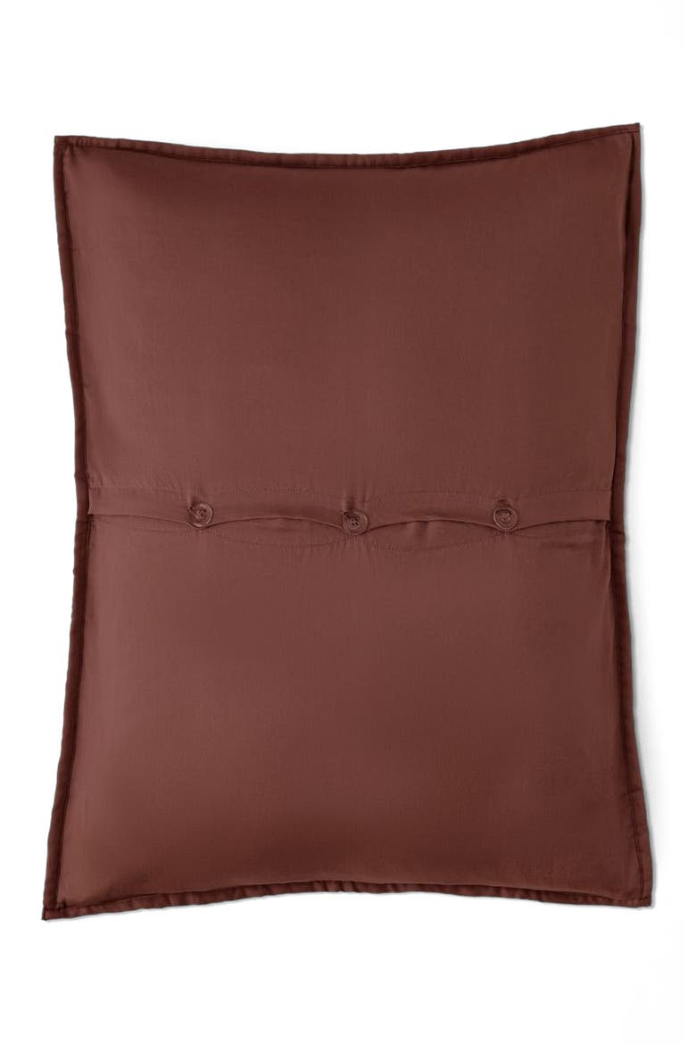 Organic Quilted Sham 2-Pack, Alternate, color, Sienna