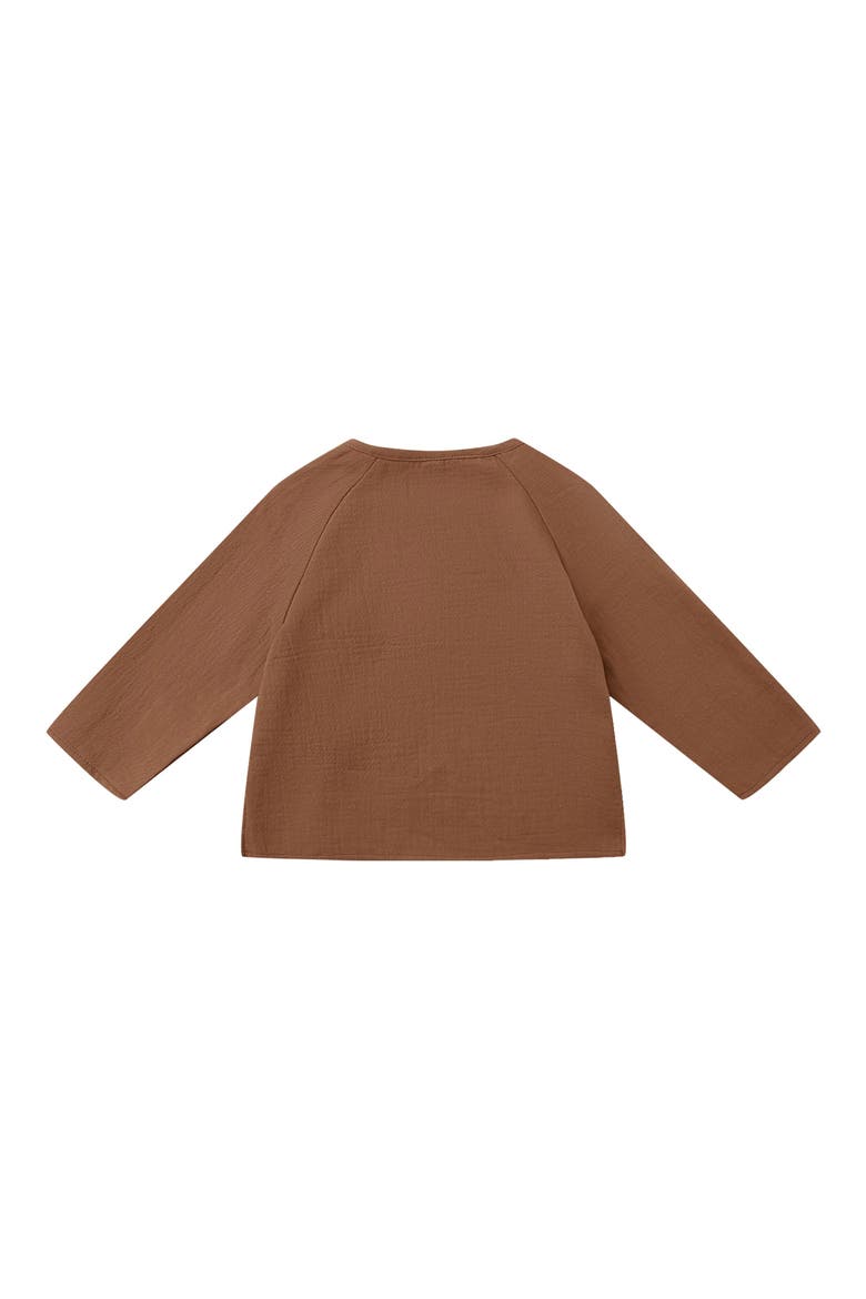 Kids' Zion Organic Cotton Shirt, Alternate, color, CEDAR