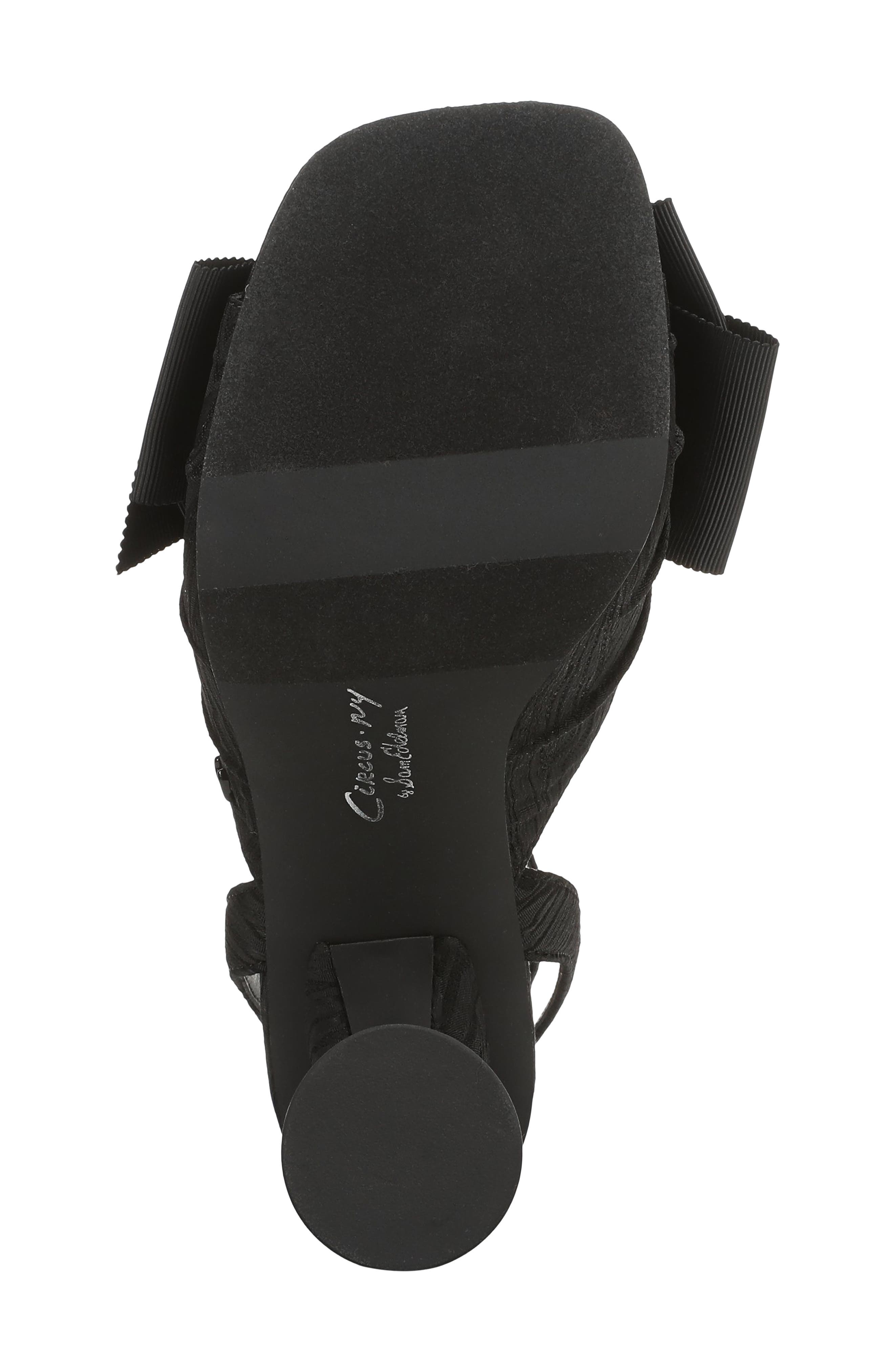 Circus NY by Sam Edelman Wilma Ankle Strap Sandal, Alternate, color, Black