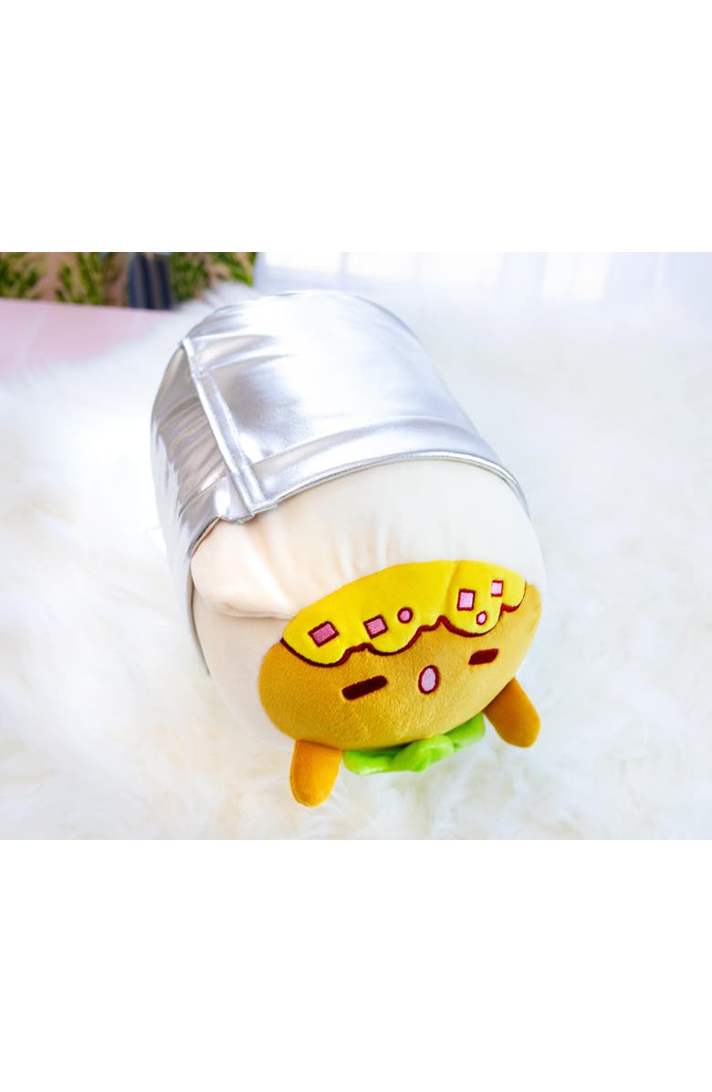 Toynk MochiOshis Burrito 10-Inch Character Plush Toy | Ryoto Burittoshi, Alternate, color, Silver