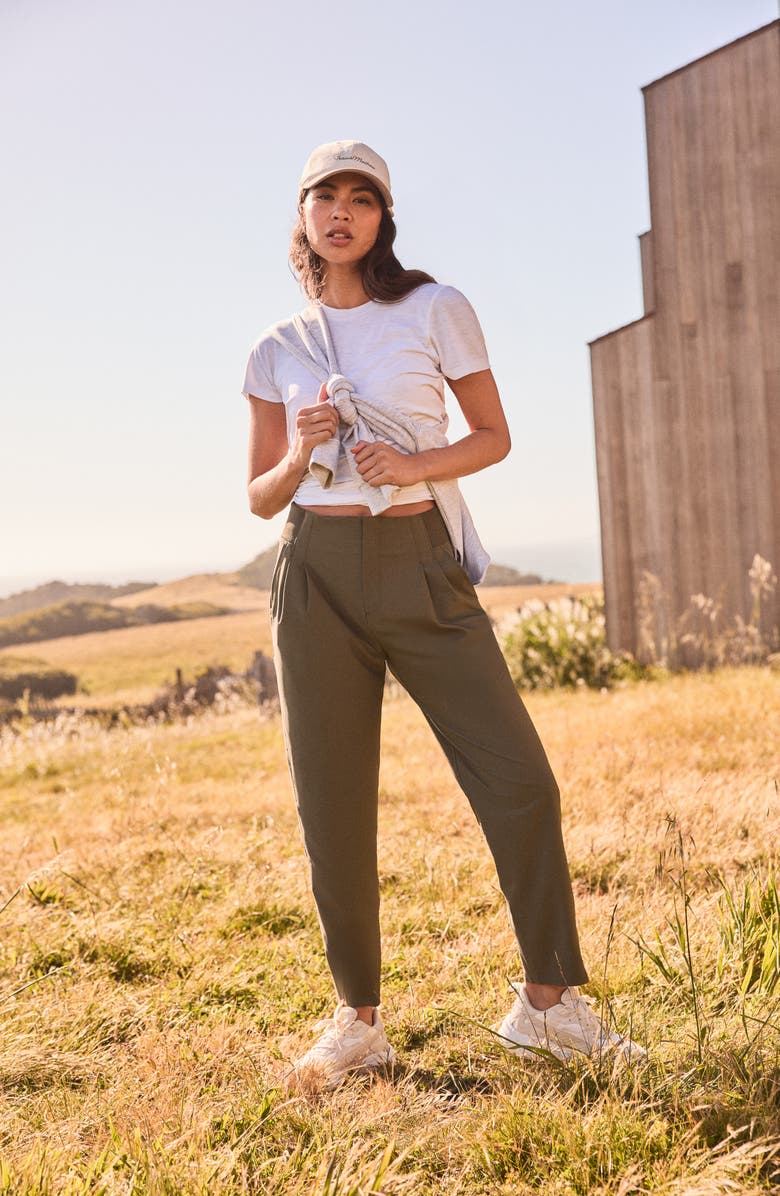 TravisMathew Moontide Tapered Pants, Alternate, color, Grape Leaf