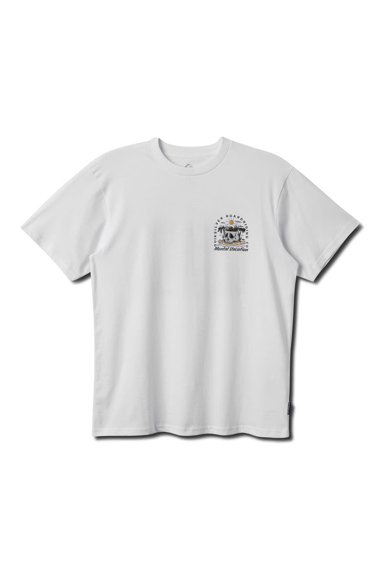 Simple Pleasures Graphic T-Shirt, Main, color, WHITE