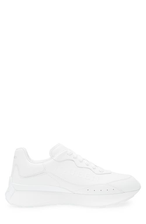 Alexander Mcqueen Mcqueen Sprint Runner Sneaker In White