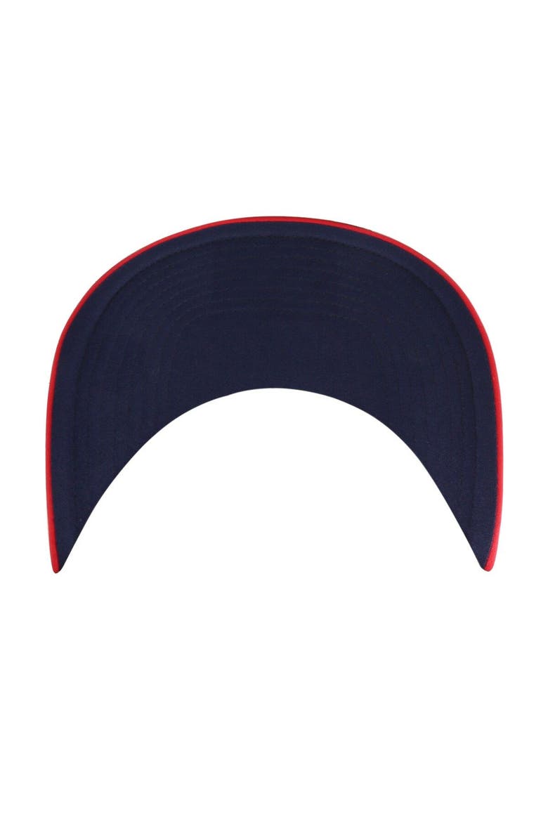 Men's '47 Red Washington Nationals Backhaul Foam Trucker Snapback Hat, Alternate, color, Red