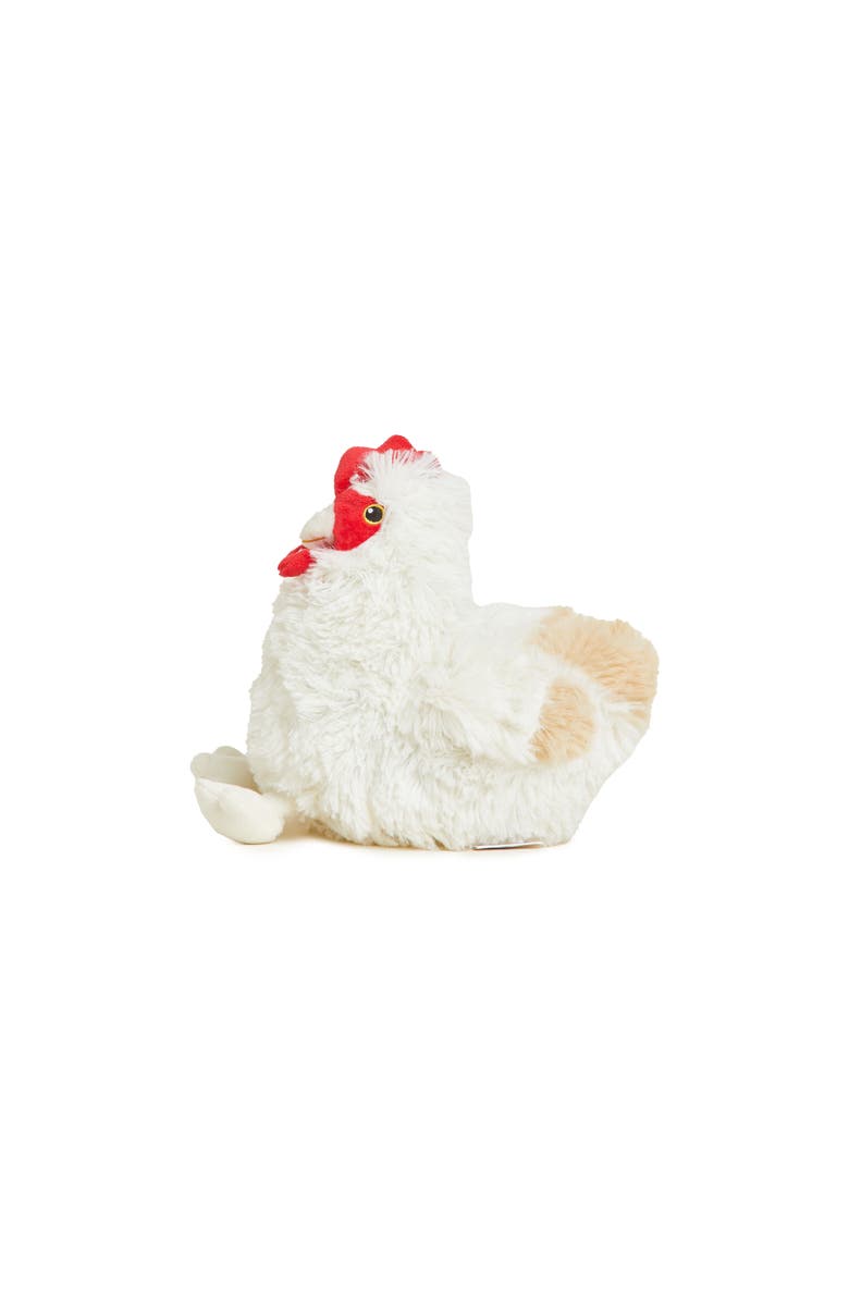 Warmies Chicken Junior Plush Toy, Alternate, color, Light Beige