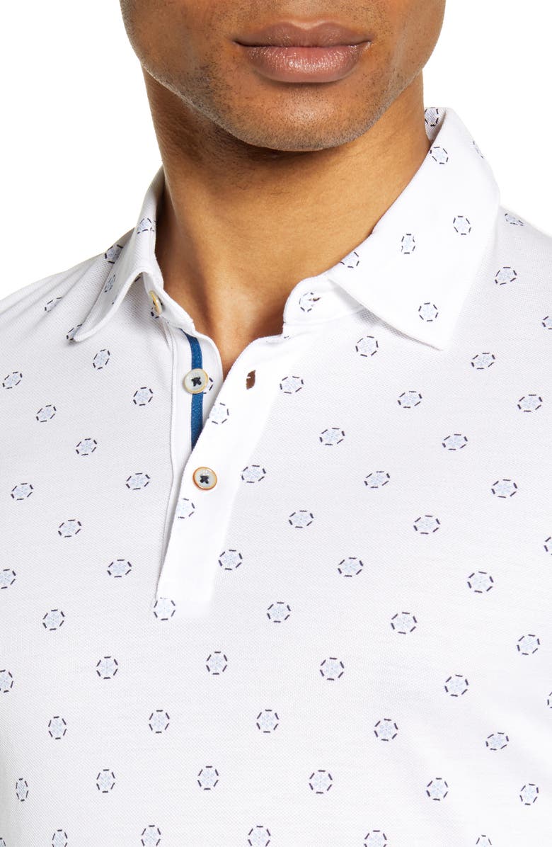 Ted Baker London Slim Fit Short Sleeve Polo, Alternate, color,