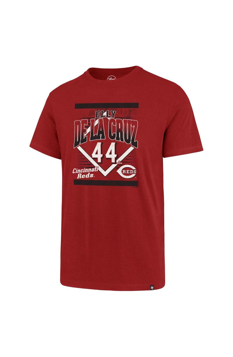 '47 Men's '47 Elly De La Cruz Red Cincinnati Reds Graphic T-Shirt, Alternate, color, Red