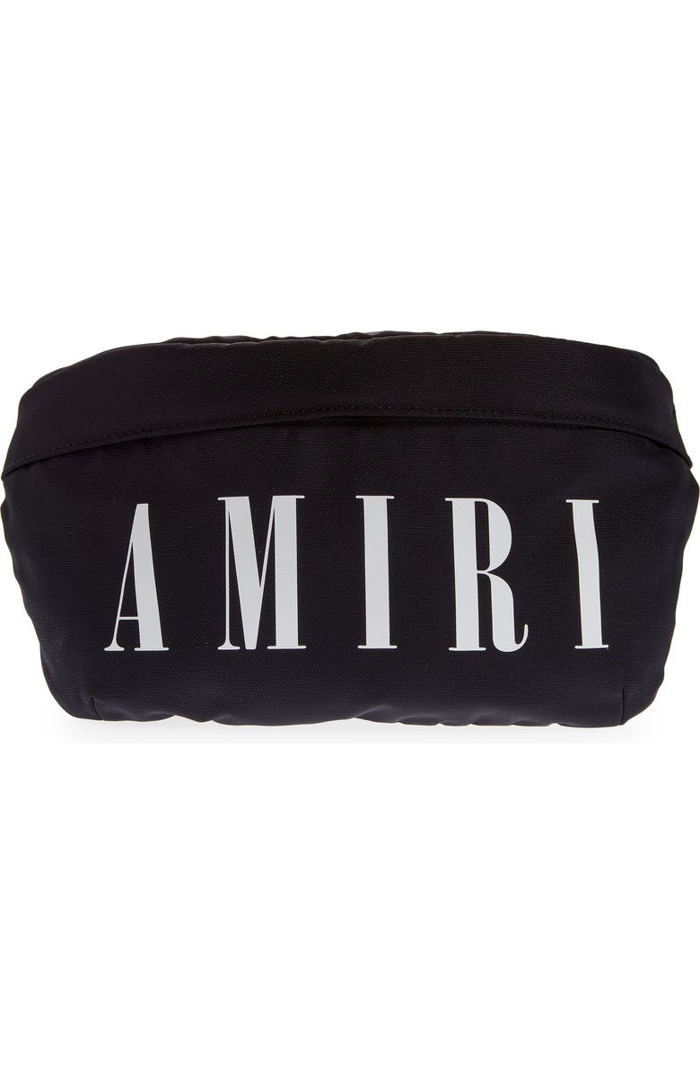 AMIRI Core Logo Nylon Canvas Belt Bag, Main, color,
