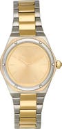 Olivia Burton Hexa Two-Tone Bracelet Watch, 33mm