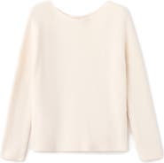 MANGO Boat Neck Sweater