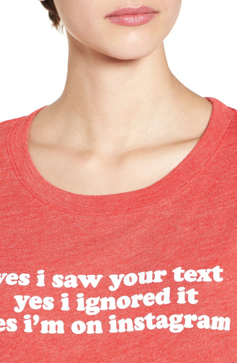Sub_Urban Riot 'Saw Your Text' Graphic Tee | Nordstrom