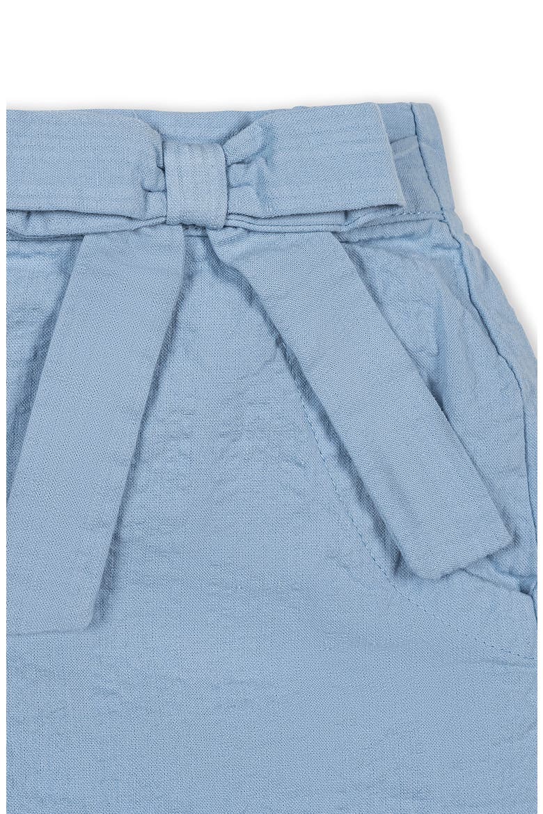 Kids' Organic Seersucker Pull-On Short, Alternate, color, Bluebell