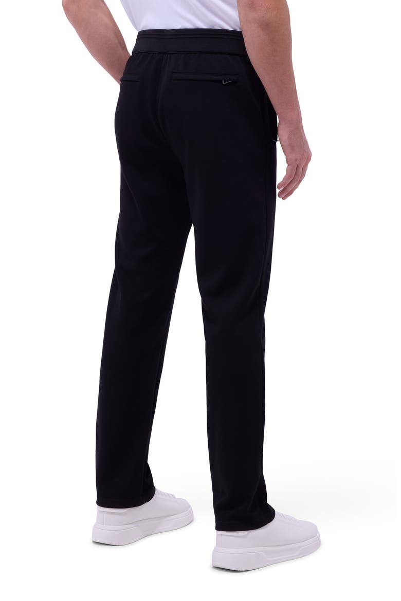 Soft Touch Pintuck Knit Pants, Alternate, color, BLACK