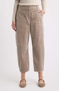 Eileen Fisher Arch Stretch Cotton Corduroy Ankle Pants