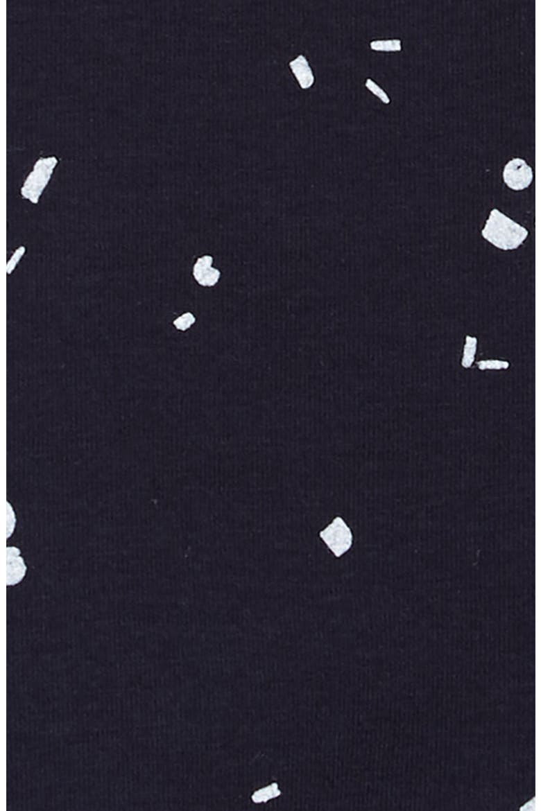 Print Sleeveless Dress, Alternate, color, NAVY