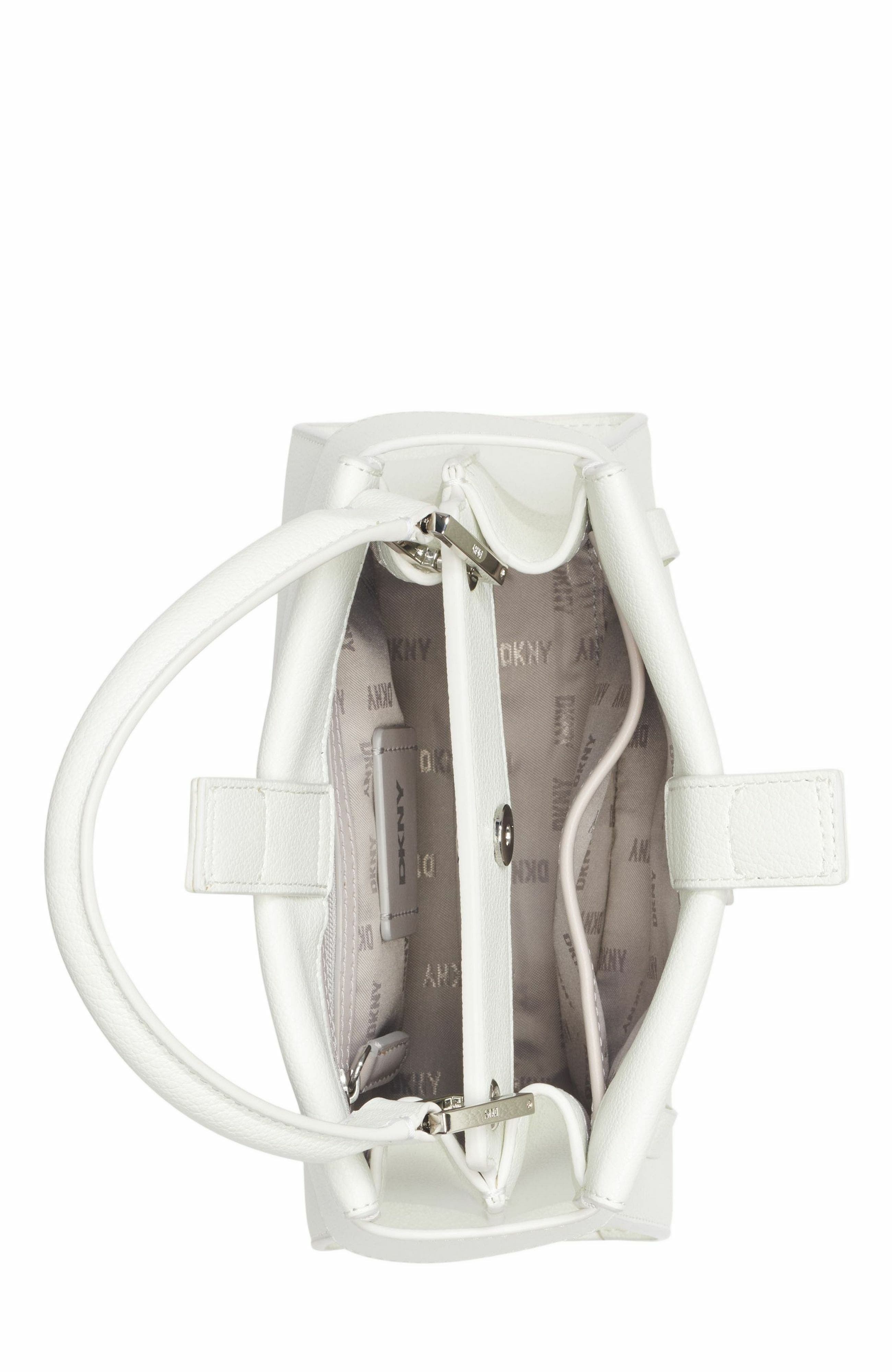 Bleeker Small Satchel, Alternate, color, OPTIC WHITE