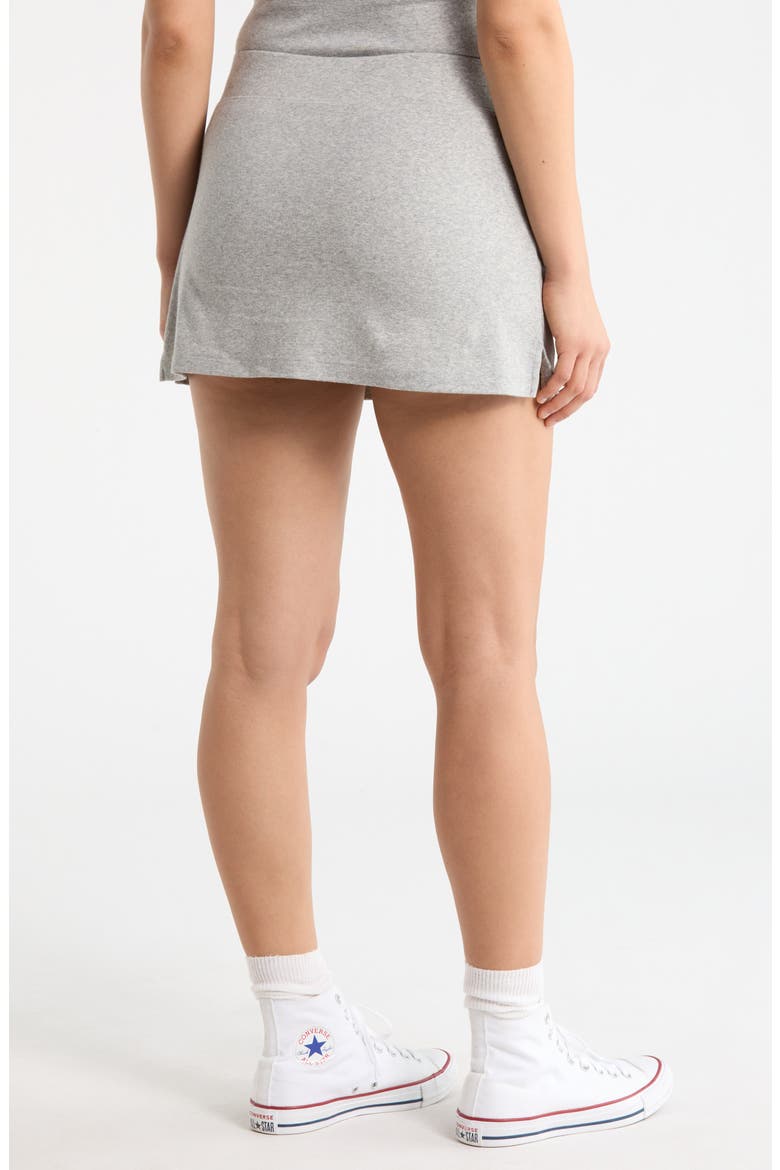 Jersey Miniskort, Alternate, color, GREY SOFT HEATHER