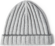 Brunello Cucinelli Cashmere rib knit beanie