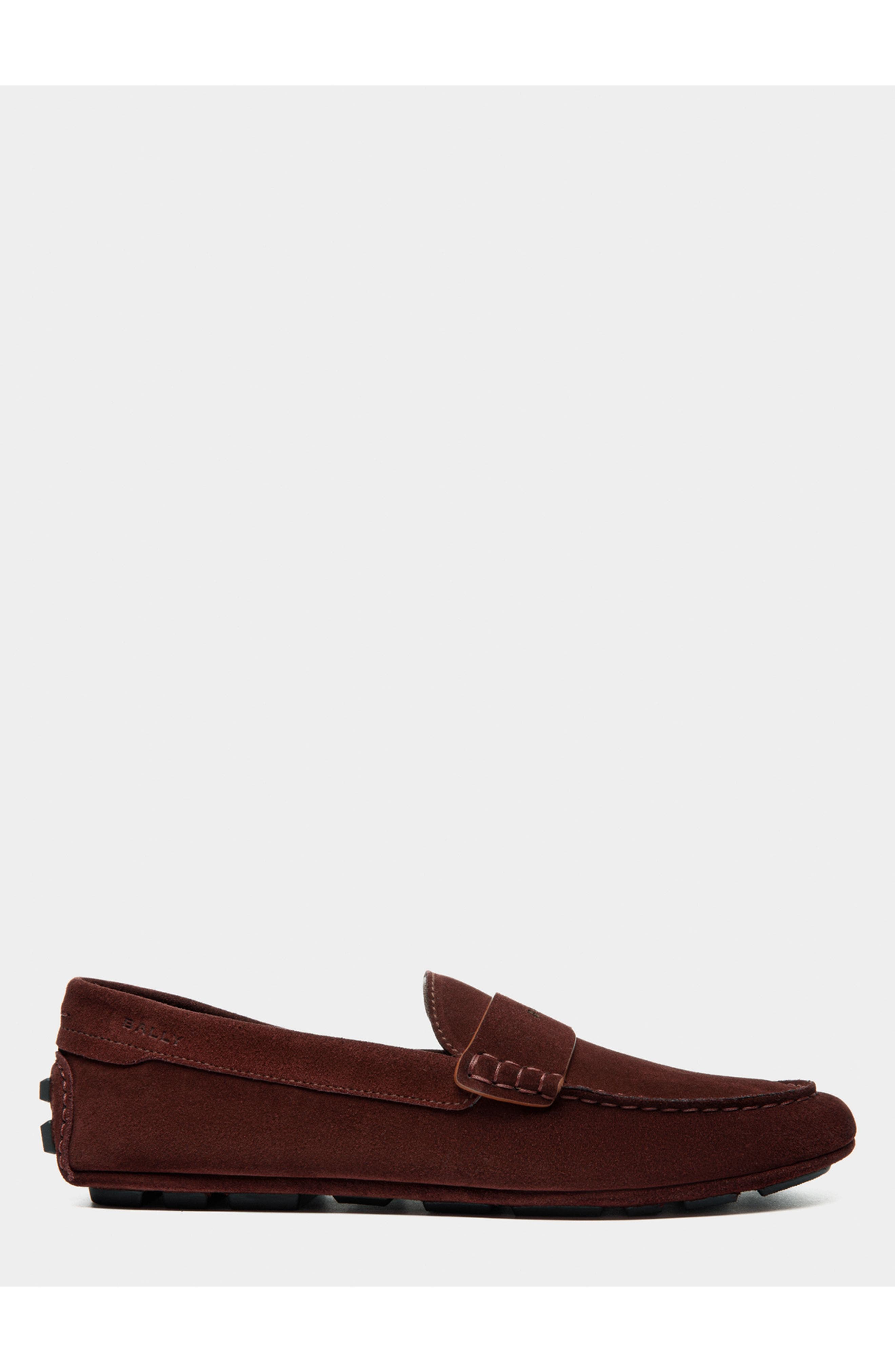 Bally Kerbs Driver in Suede, Main, color, 