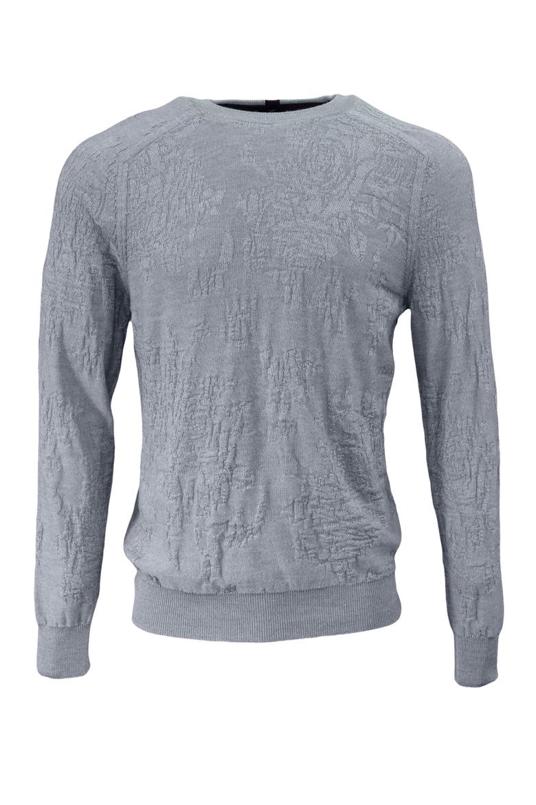 Cole Fully Fashioned Merino Wool Crewneck Sweater, Main, color, Flannel