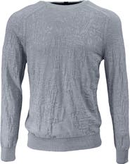 Lords of Harlech Cole Fully Fashioned Merino Wool Crewneck Sweater