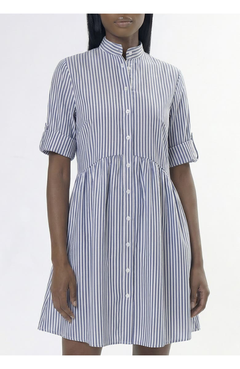 AREA STARS Vanya Dress, Alternate, color, Navy/Light Blue Stripe