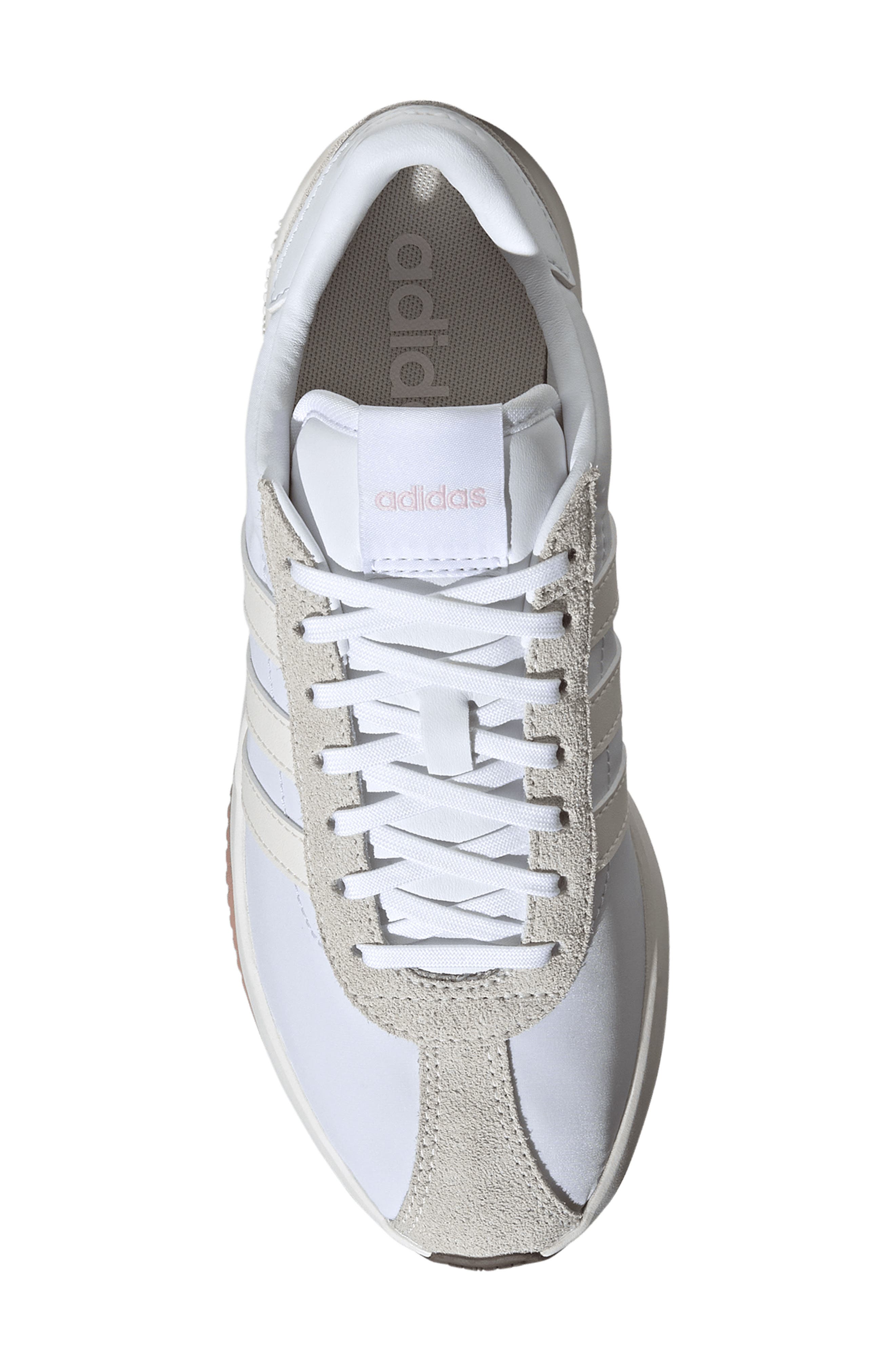 adidas 76/26 Sneaker, Alternate, color, White/ Chalk White/ Quartz