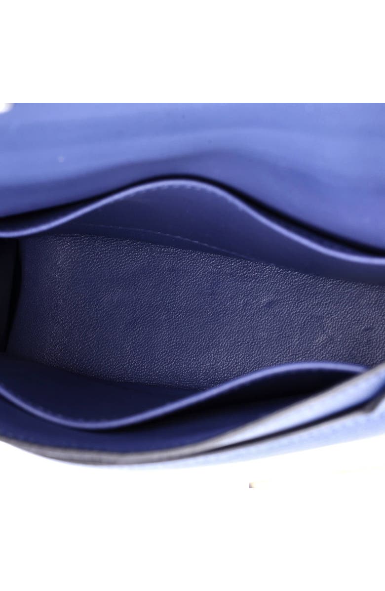 Pre-Owned Hermes Verrou Chaine Bag Chevre Mysore Mini, Alternate, color, Bleu Brighton