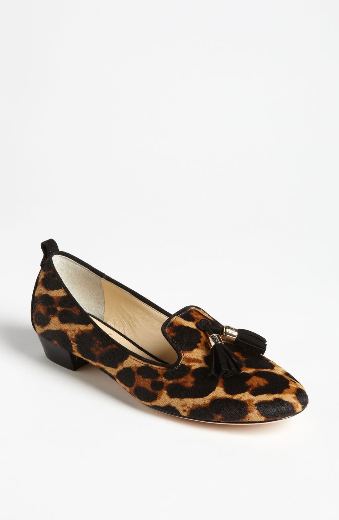 'Nancy' Loafer, Main, color, LEOPARD HAIRCALF