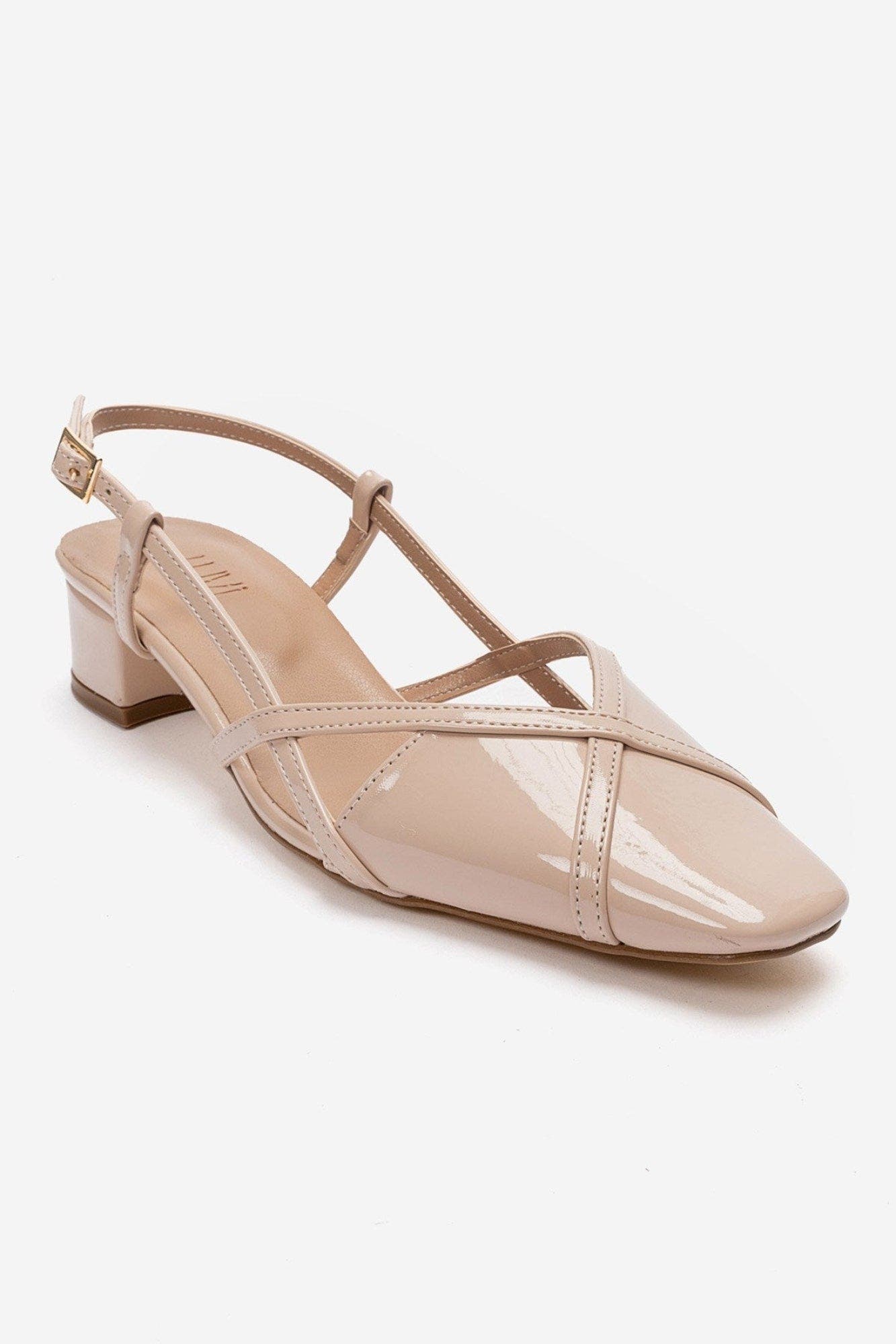 Olena Block Heel Slingback Pump, Alternate, color, Beige
