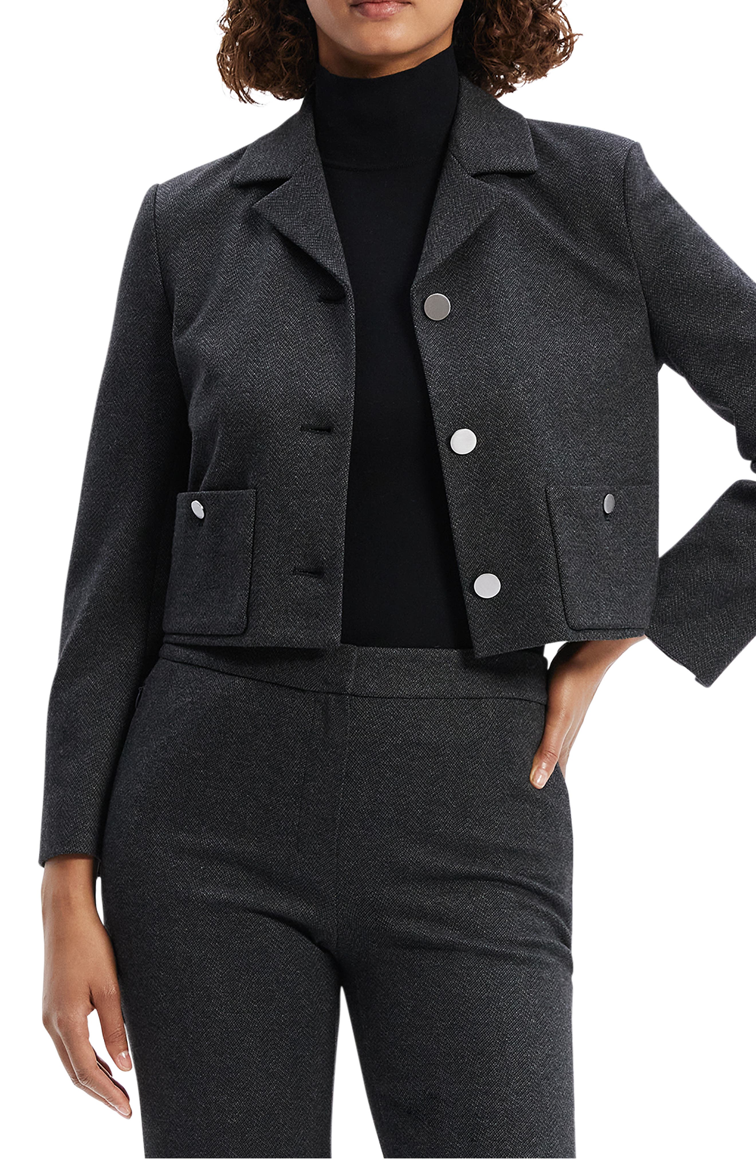 Boxy Crop Jacket