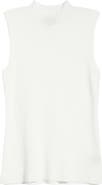 Tahari ASL Sleeveless Mock Neck Sweater