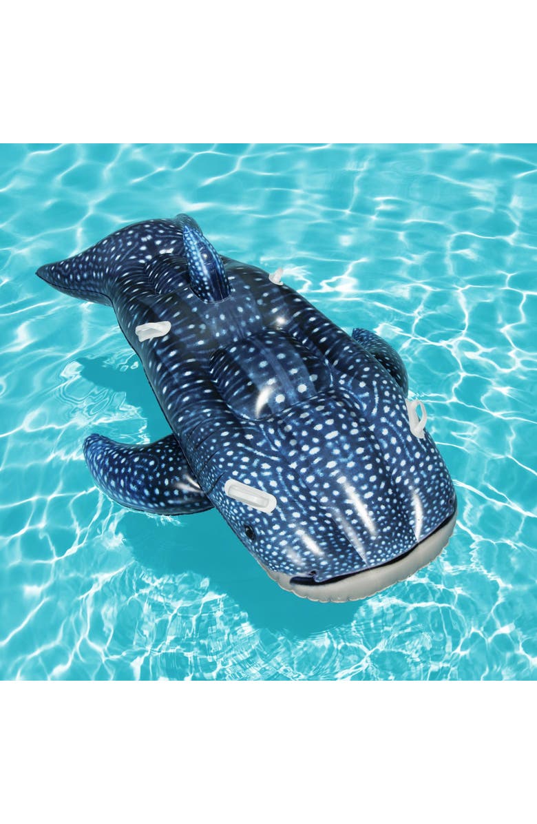 H2OGO! Whaletastic Wonders 6'4" X 48" Inflatable Rideon Float, Alternate, color, 