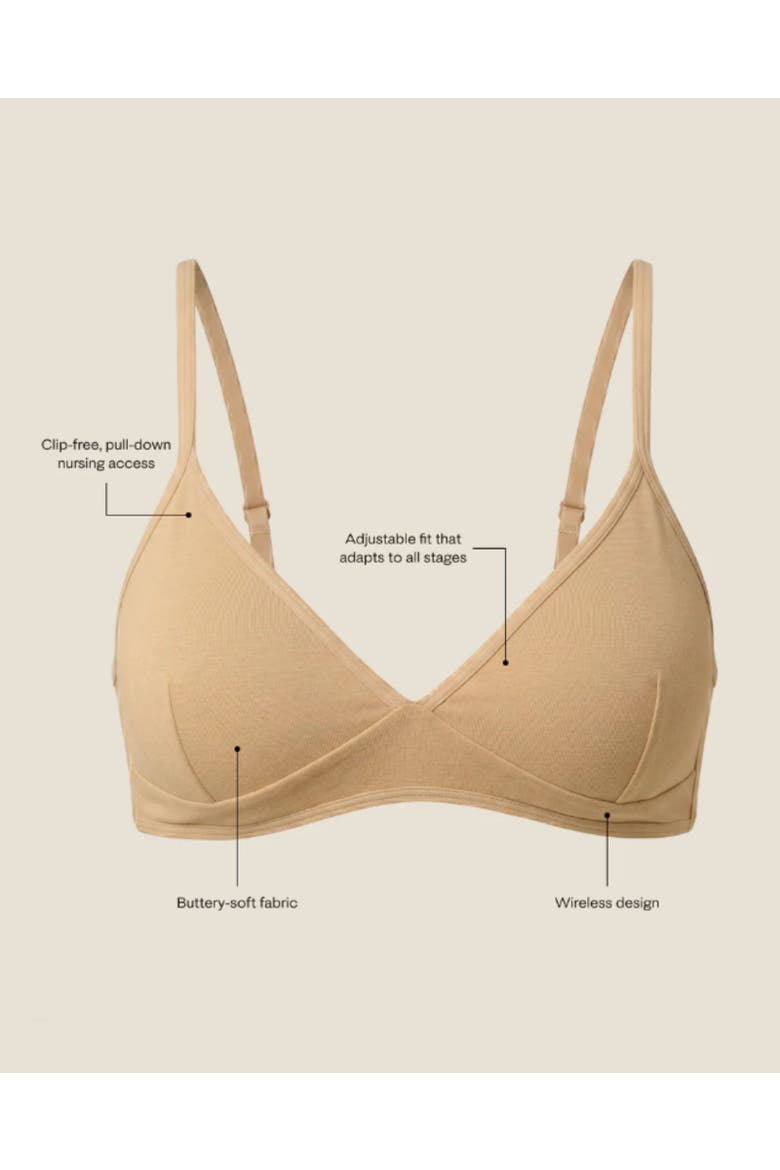Every Stage Triangle Bralette, Alternate, color, Black