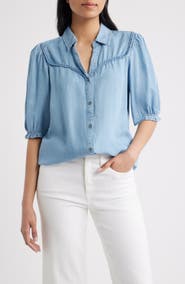 beachlunchlounge Indira Denim Shirt