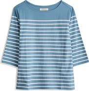 Seasalt Cornwall Sailor Stripe Organic Cotton Top