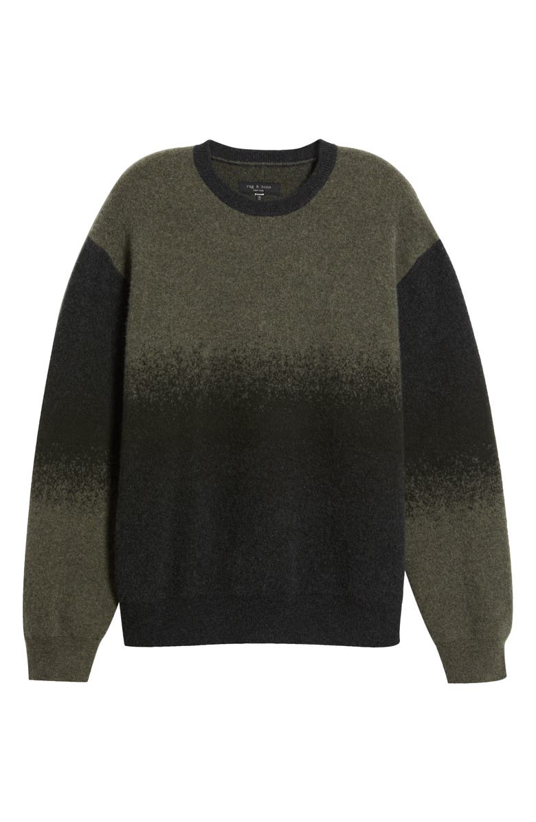 rag & bone Downing Oversize Wool & Cashmere Sweater, Alternate, color,