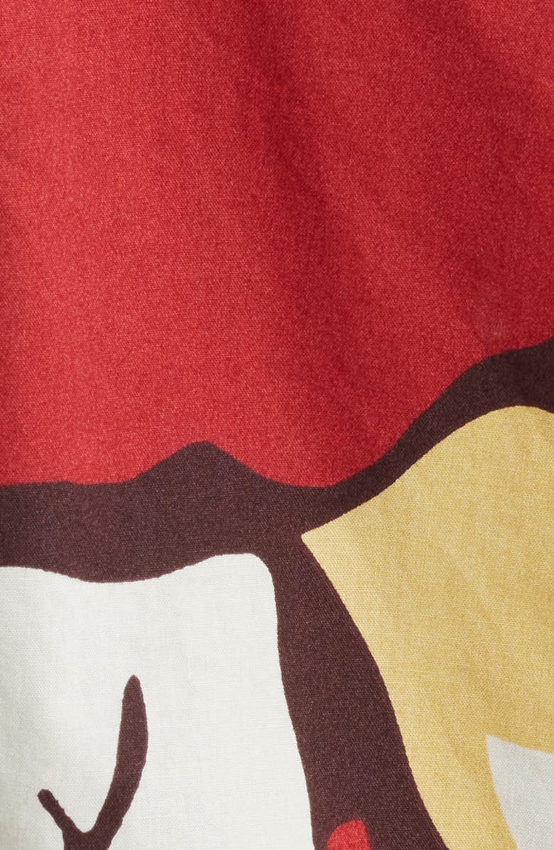 Obey Maxwell Floral Short Sleeve Button-Up Shirt, Alternate, color, 