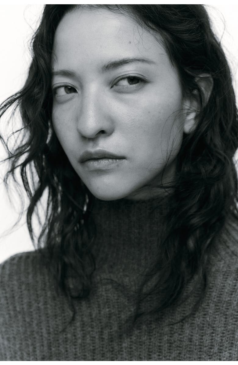 H&M Rib-knit Wool-blend Jumper, Alternate, color, Dark Gray