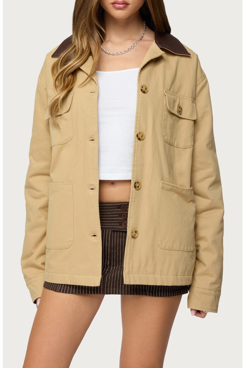 Harper Barn Coat, Main, color, CAMEL