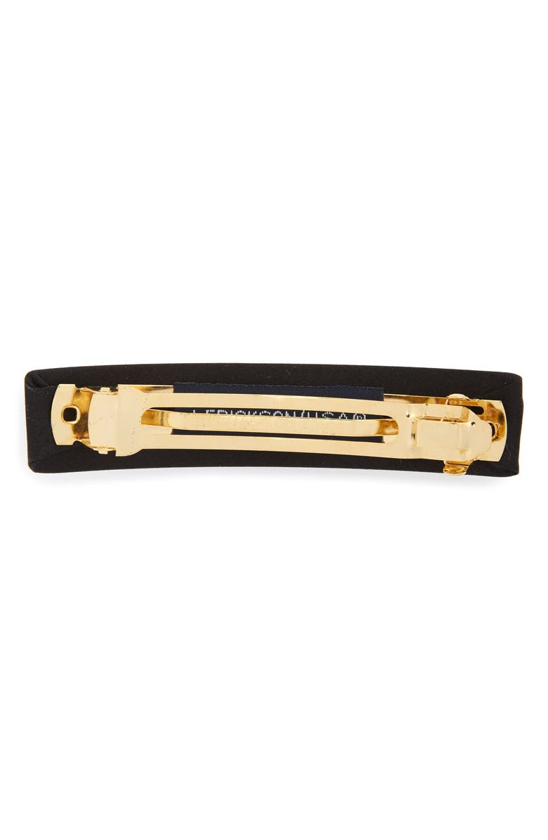 L. Erickson Silk Rectangle Barrette, Alternate, color, 