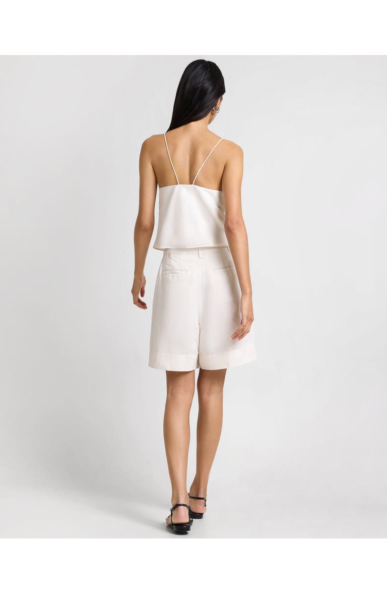 Onia Air Linen Cami Top, Alternate, color, Natural