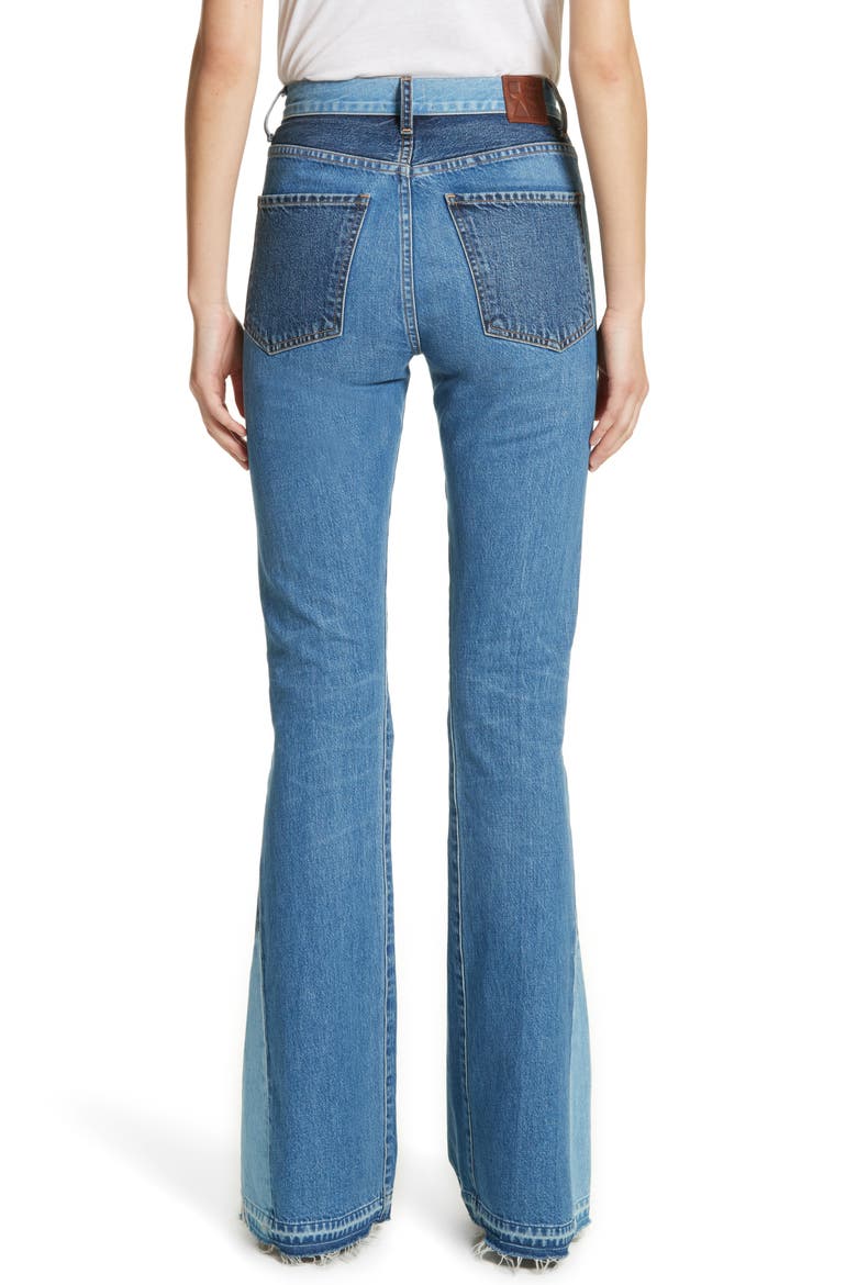 Janis High Rise Flare Jeans, Alternate, color, JAGGER