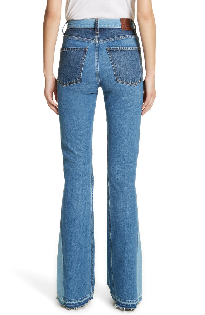Jean Atelier Janis High Rise Flare Jeans, Alternate, color, 