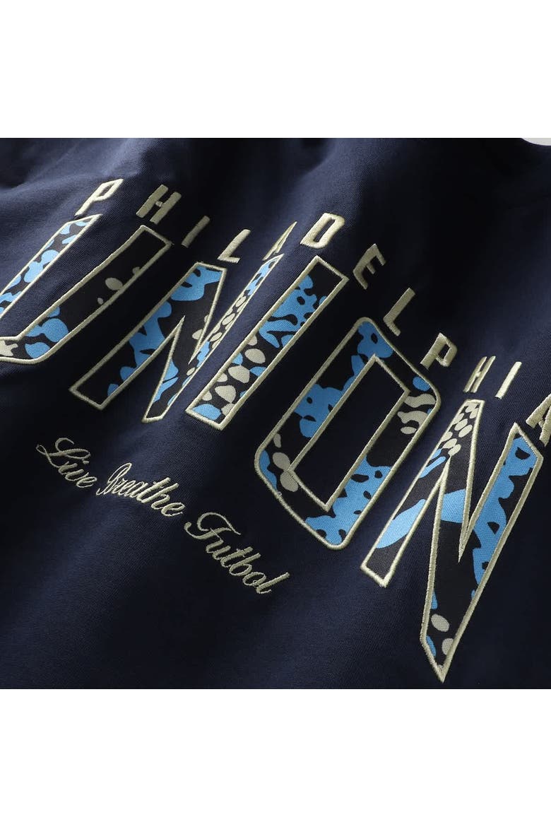 Unisex Live Breathe Futbol Navy Philadelphia Union Scale T-Shirt, Alternate, color, Navy