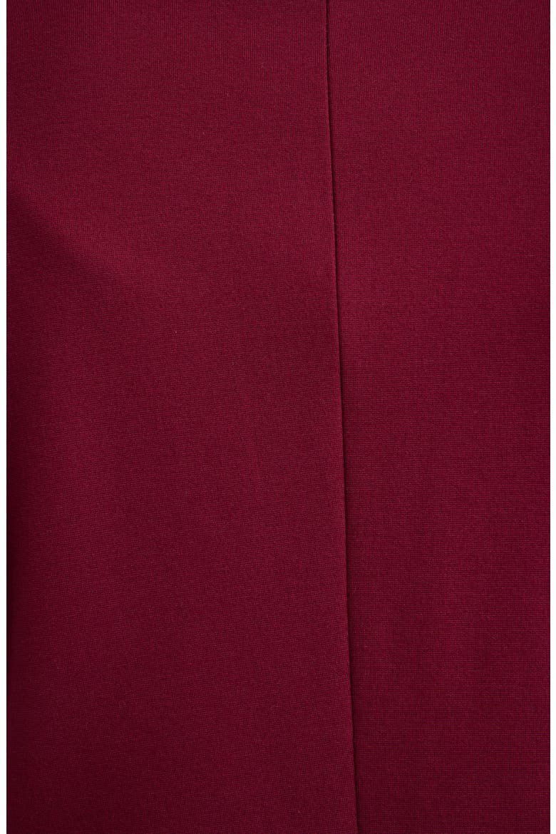 One Button Jacket with Scrunch Sleeves, Alternate, color, CHIANTI