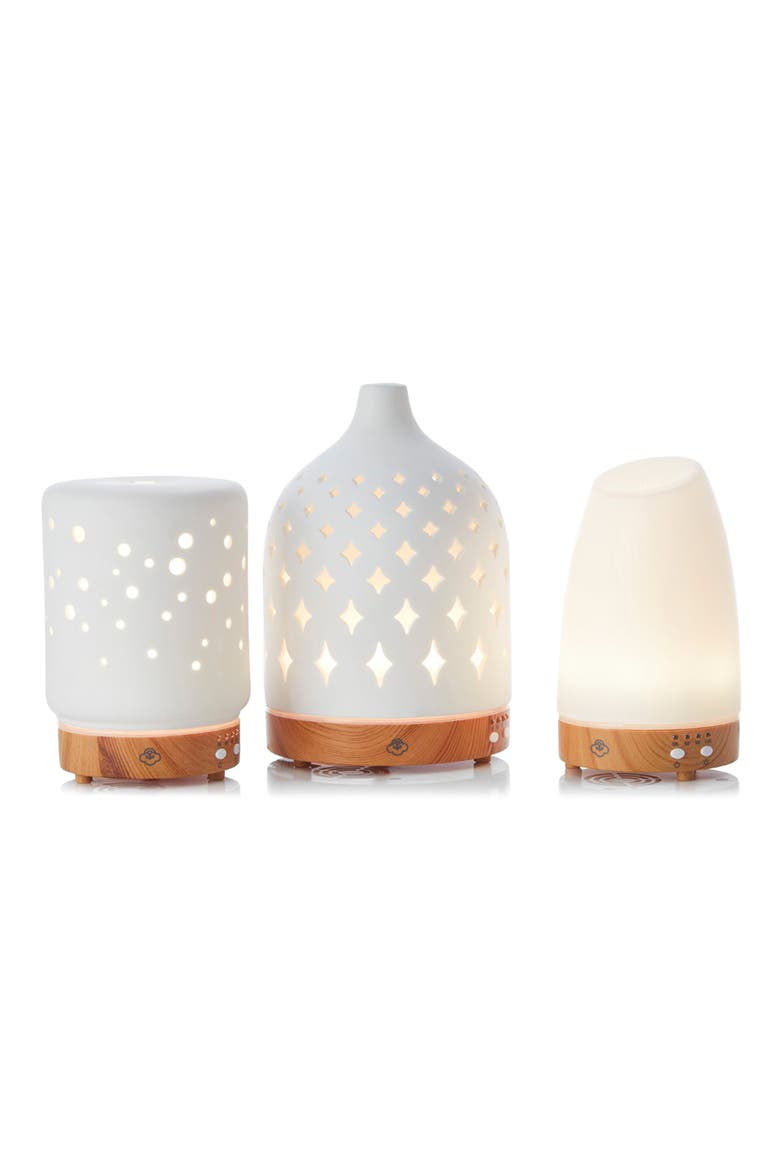 Supernova Electric Aromatherapy Diffuser, Alternate, color, WHITE
